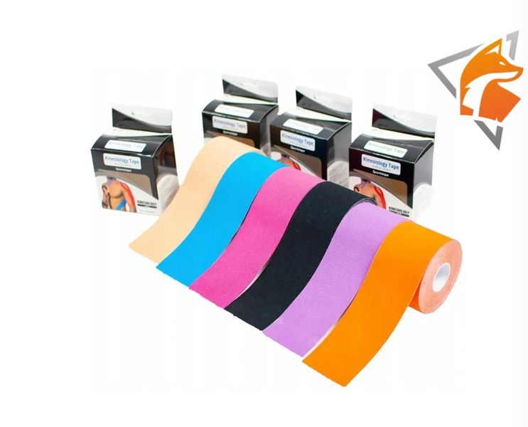 KINESIOTAPING KINESIO PLASTRY TAPE TAŚMA 5M zdjęcie 1