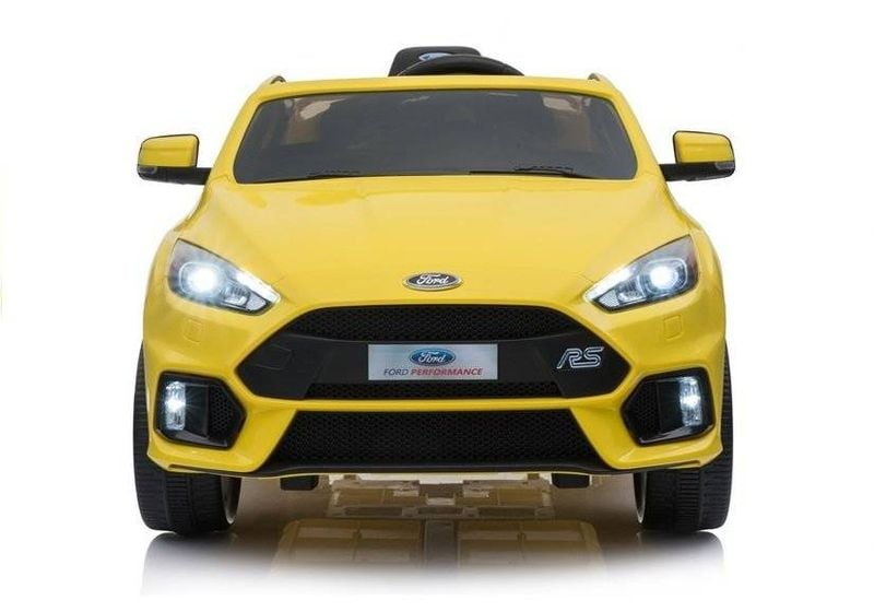 Auto na akumulator Ford Focus RS Żółte zdjęcie 4