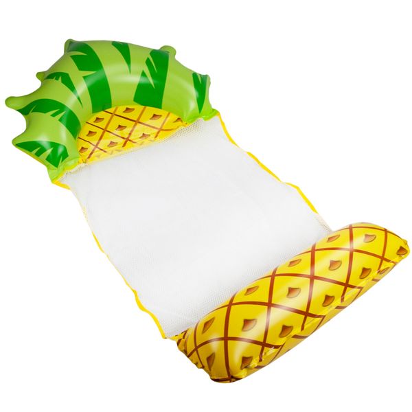 HAMAK WODNY DMUCHANY ANANAS MATERAC LEŻAK zdjęcie 3