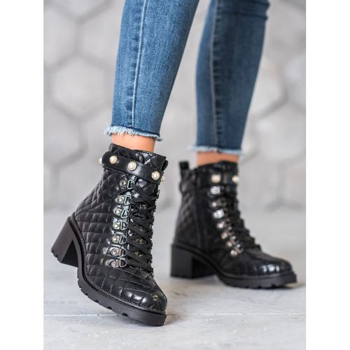 Pikowane Botki Na Platformie r.37 na Arena.pl