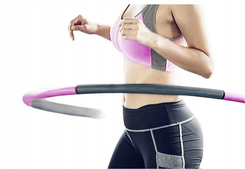 HULAHOP ODCHUDZAJĄCE SKŁADANE Z WYPUSTKAMI PIANKA na Arena.pl