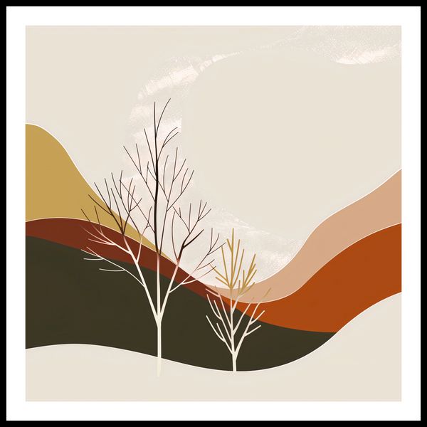 Plakat 90x90cm Pustynia Widzi zdjęcie 3