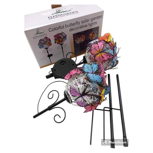 Lampki Solarne W Kształcie Motyla 2Szt. na Arena.pl