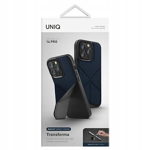 ETUI DO IPHONE 14 PRO UNIQ TRANSFORMAGNETIC CHARGING NIEBIESKI na Arena.pl