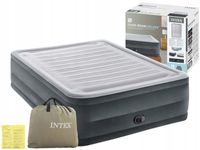 Materac Dmuchany Dwuosobowy Łóżko do Spania z Pompką 230V Intex