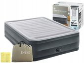 Materac Dmuchany Dwuosobowy Łóżko do Spania z Pompką 230V Intex