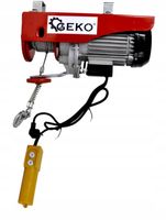 WCIĄGARKA WYCIĄGARKA 230V ELEKTRYCZNA LINOWA 300KG