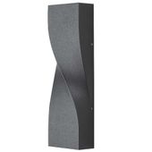 Ścienna LAMPA elewacyjna FOLLINA 8154 Rabalux ogrodowa OPRAWA metalowa LED 11W 4000K kinkiet outdoor IP65 czarny