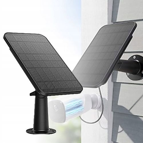 PANEL SŁONECZNY 4W DO KAMERY BEZPIECZEŃSTWA, PANEL SŁONECZNY MICRO USB na Arena.pl