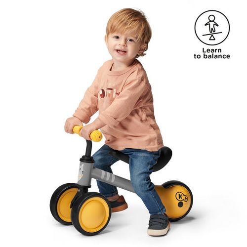 KINDERKRAFT Mini rowerek biegowy CUTIE honey na Arena.pl