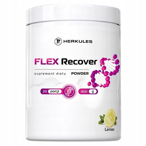 HERKULES Flex Recover Powder 400g NA BÓL STAWÓW ZAPOBIEGA URAZOM KOŚCI na Arena.pl