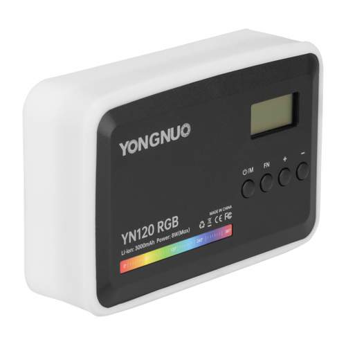 Lampa LED Yongnuo YN120 - RGB, WB (2500 K - 9900 K) na Arena.pl