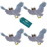 Odstraszacz straszak na ptaki gołębie wróble szpaki jaskółki sowa Sillar 4x