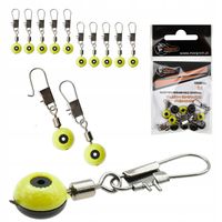 10 x System SZYBKIEJ ZMIANY Spławika rozmiar M