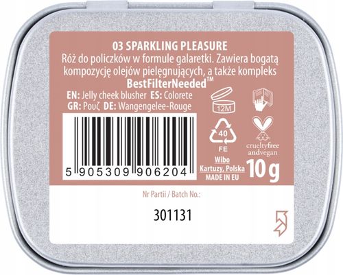 NAM SMART JELLY RÓŻ DO POLICZKÓW NR 03 SPARKLING PLEASURE 10 G na Arena.pl