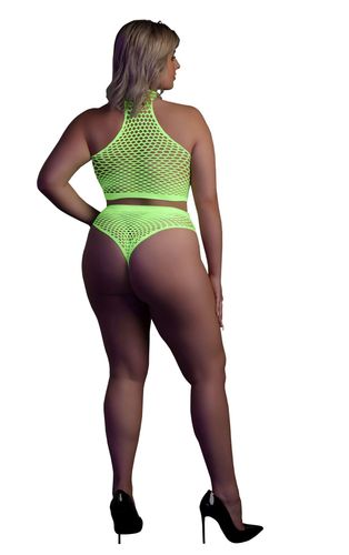 turtle neck and high waist slip  xl/xxxxl na Arena.pl