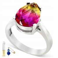 PIERŚCIONEK SUŁTANKI ORIENTALNY ZE STAMBUŁU BOGATE ZDOBIENIE AMETRYN