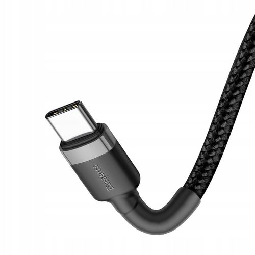 BASEUS SZYBKI KABEL USB C - USB C QUICK CHARGE MOCNY PRZEWÓD W OPLOCIE 1m na Arena.pl