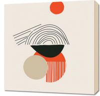 Obraz 60x60cm Centralne Słońce