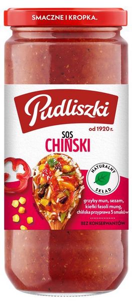 Pudliszki Sos chiński 480 g zdjęcie 1