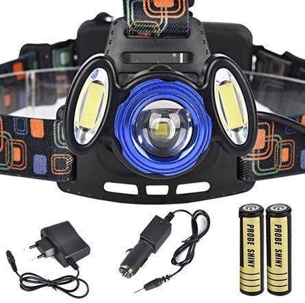 Latarka Czołowa Lampka Czołówka Mocna 3 LED Cree T6 na Arena.pl