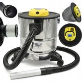 Odkurzacz do popiołu 20L 1600W na kółkach GEKO G81093