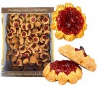Ciastka Kruche ROZETKA z Marmoladą Rozetki PRL Borys 2kg