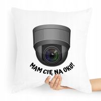 Prezent Poduszka Dla Ochroniarza Stróż Na Oku Z Nadrukiem Ze Zdjęciem