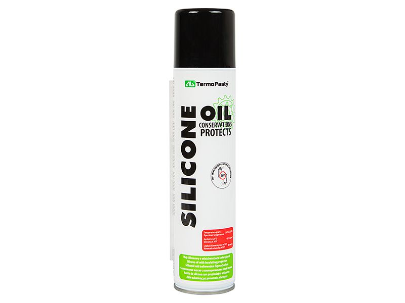 Spray Olej silikonowy 300ml.  AG zdjęcie 1