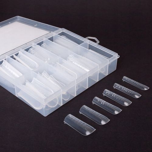 Claresa Stylistic Górne Formy do akrylożelu dual form Kwadrat 120szt Square na Arena.pl