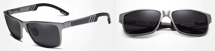 OKULARY PRZECIWSŁONECZNE KINGSEVEN POLARYZACJA nerdy aluminiowe N7180 zdjęcie 3