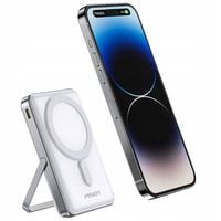 BEZPRZEWODOWY POWERBANK 10000 mAh INDUKCYJNY MAGSAFE 30W UCHWYT DO IPHONE