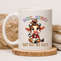 CHAMSKI KUBEK BEZ CENZURY | ŚMIESZNY PREZENT | DO PRACY BIURA DOMU | 330 ml