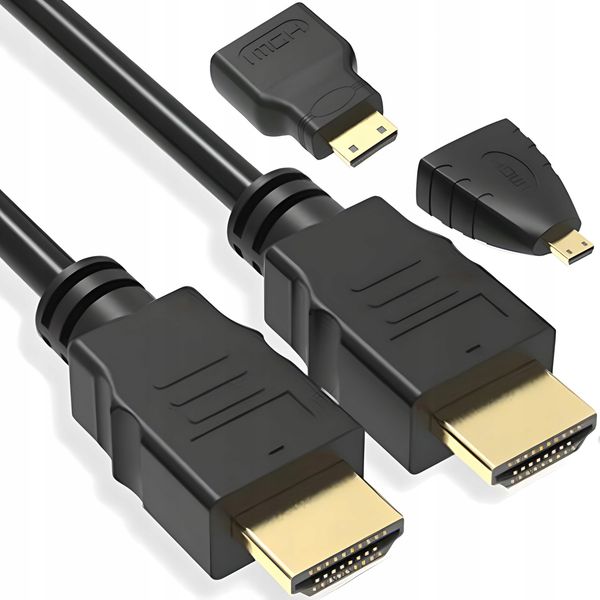 Kabel RETOO UHD 4K HDMI - HDMI 1,5 m zdjęcie 1