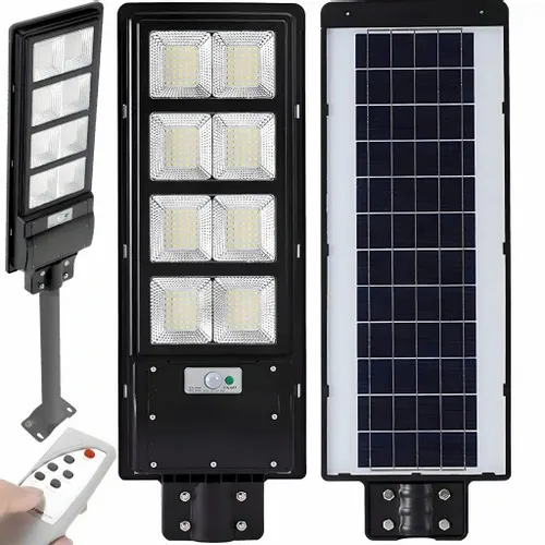 LAMPA SOLARNA ULICZNA LED Z CZUJNIKIEM RUCHU 360W na Arena.pl