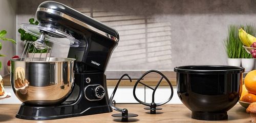 Robot planetarny Zelmer ZKR1355 1200W 6 prędkości 2 misy Smart mix Czarny na Arena.pl