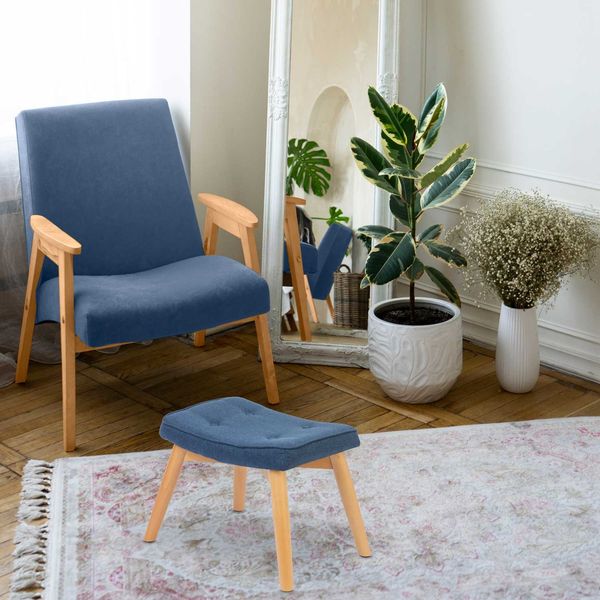 Podnóżek do fotela Norse Sofotel niebieski zdjęcie 5