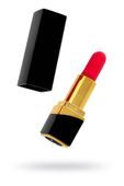 mini vibrator flovetta by toyfa pansies, abs plastic, black, 9 cm