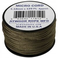 LINKA MICRO CORD SZNUR NA SZPULI ATWOOD ROPE MFG 38m (125ft) DO 46KG Coyote
