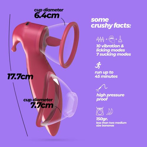Crushious Saci Clitoral And Nipple Stimulator With Suction na Arena.pl