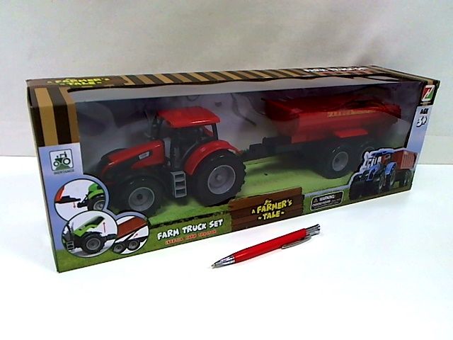 Traktor z przyczepą 07844 zdjęcie 1