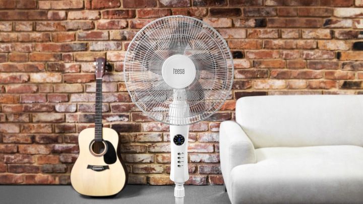 WENTYLATOR STOJĄCY BIAŁY STEROWANY PILOTEM 130CM 50W OSCYLACJA 3 TRYBY zdjęcie 10