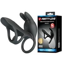 "Nakładka wibracyjna Pretty Love Matty z silikonu, USB 4 cm"