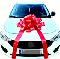 Duża Kokarda XXL 30 cm na Samochód dla Dzieci Na Prezent Urodziny Ozdoba