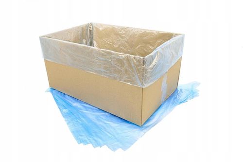 Worki HDPE niebieskie do pojemników E2 na mięso, pieczywo - 1000szt. na Arena.pl