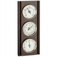 STACJA POGODY drewniana barometr TFA GERMANY