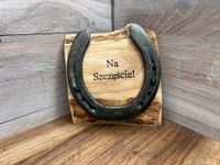 Oryginalny prezent na szczęście końska podkowa parapetówka upominek