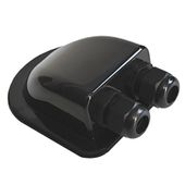 PRZEJŚCIÓWKA DACHOWA PODWÓJNA CZARNA NA KLEJ