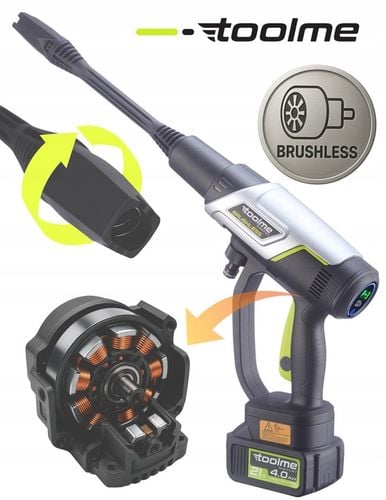 Myjka Ciśnieniowa Akumulatorowa elektryczna ALUMINIOWA pompa toolme na Arena.pl