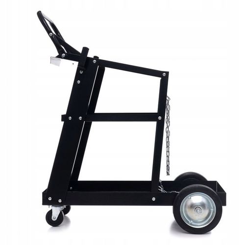 Wózek spawalniczy DO SPAWAREK Z PÓŁKĄ NA BUTLE STABILNY MIG MAG MMA TIG na Arena.pl